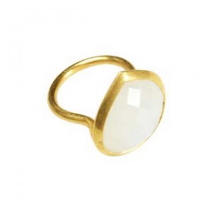 Candy Pear Ring Moonstone