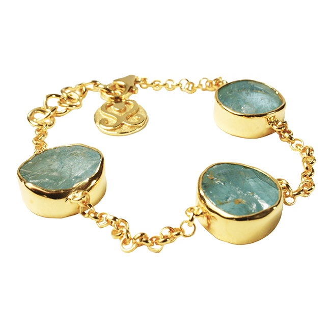 Tallulah Bracelet Aquamarine
