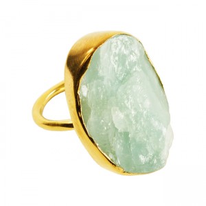 Tallulah Cocktail Ring Aquamarine