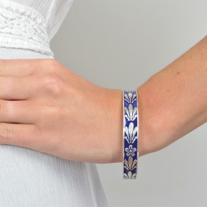 Enamel on sale cuff bracelet