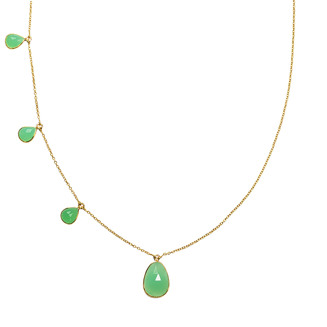 Talitha Necklace Chrysoprase