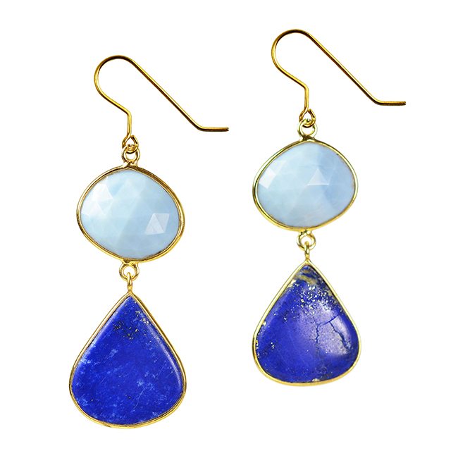Talitha Earring Blue Opal