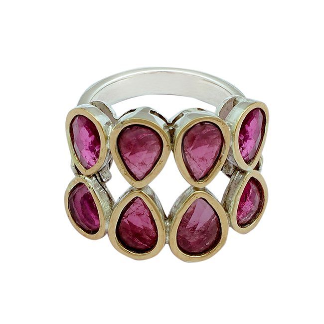 Pink Touramlaine Ring Tara