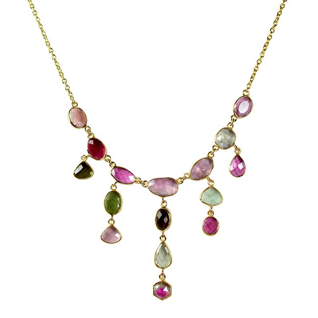 Multi Tourmaline Necklace Tara