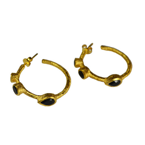 julep earrings black onyx